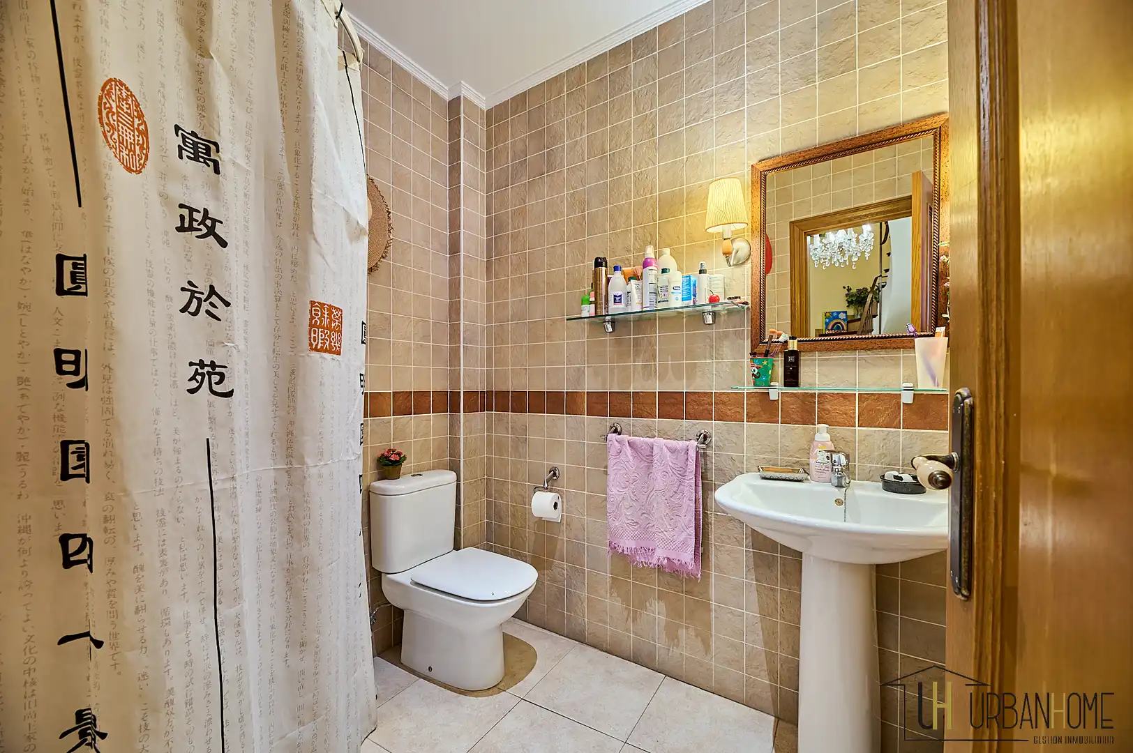 Baño de Casa adosada en venta en Rocafort con Aire acondicionado, Calefacción y Balcón
