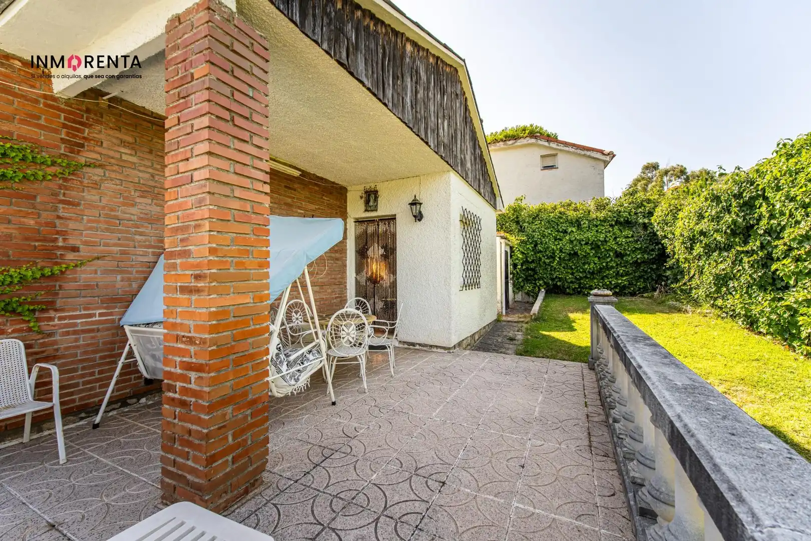 Terrassa de Casa o xalet en venda en Villa del Prado