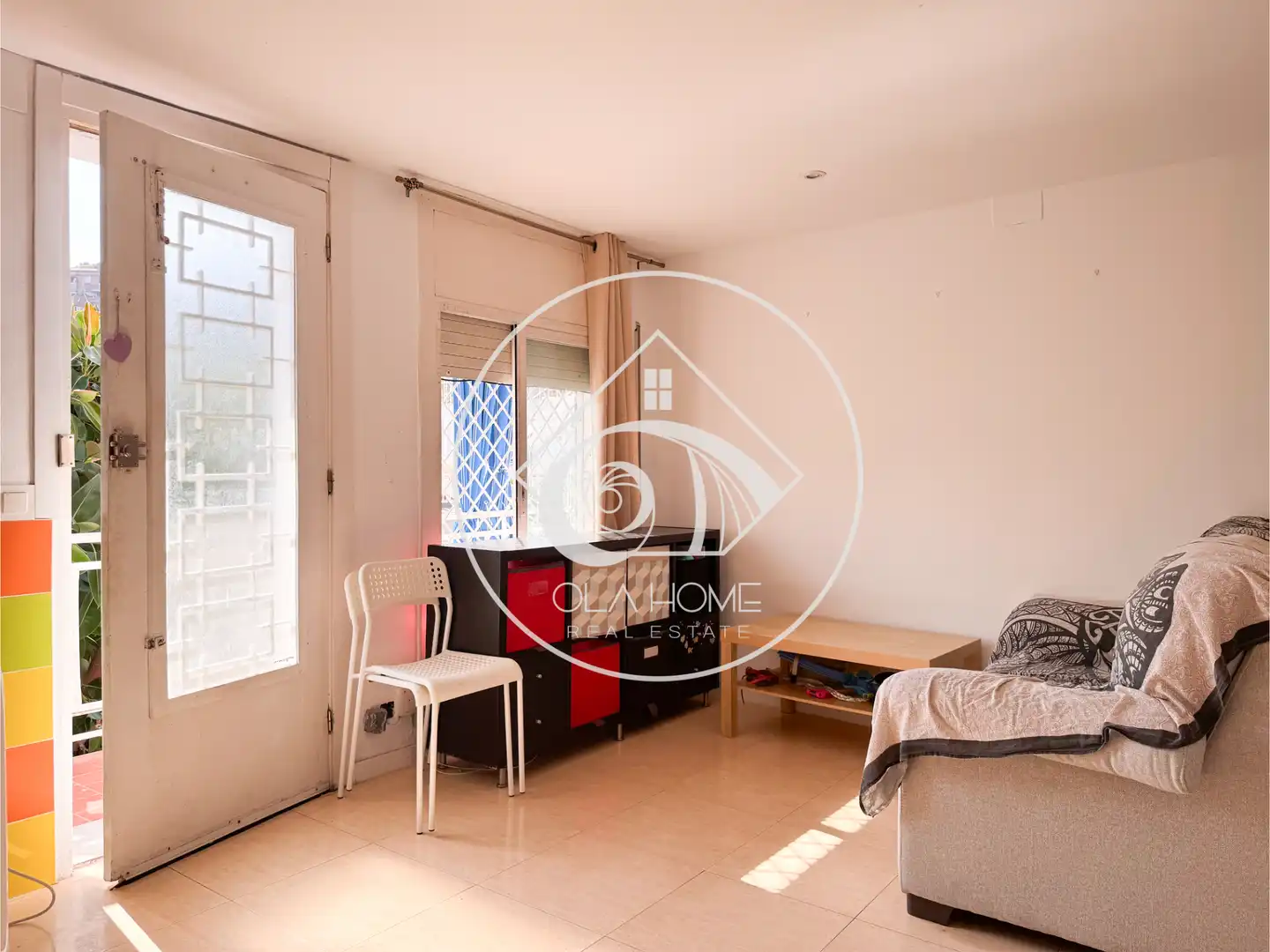 Sala de estar de Estudio en venta en Sitges con Amueblado, Horno y Microondas