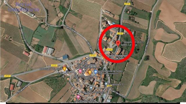 Terreno residencial en Venta en Calle Hospital en Sotés