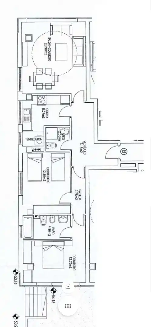 Flat for sale in Boqueixón  with Parquet flooring, Storage room and Furnished