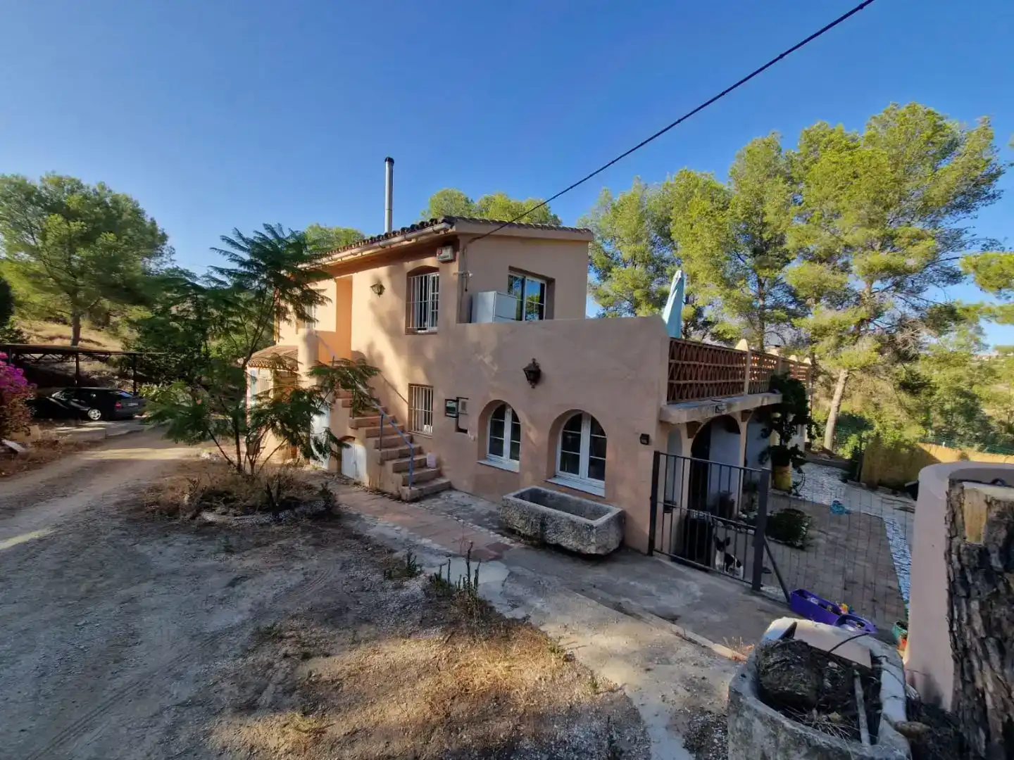 Exterior view of Country homes for rent in Mijas  with Furnished