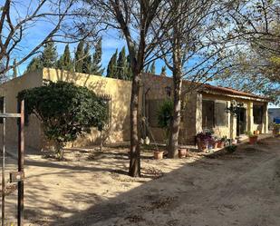 Vista exterior de Finca rústica en venda en Agost amb Jardí privat, Terrassa i Piscina