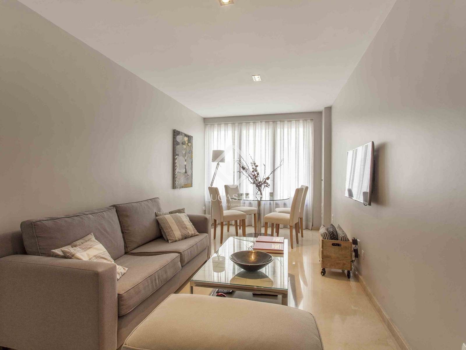 Living room of Flat for sale in  Valencia Capital  with Air Conditioner, Heating and Terrace
