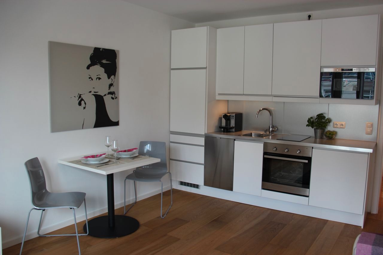 Cocina de Piso de alquiler en León Capital  con Amueblado y Se aceptan mascotas