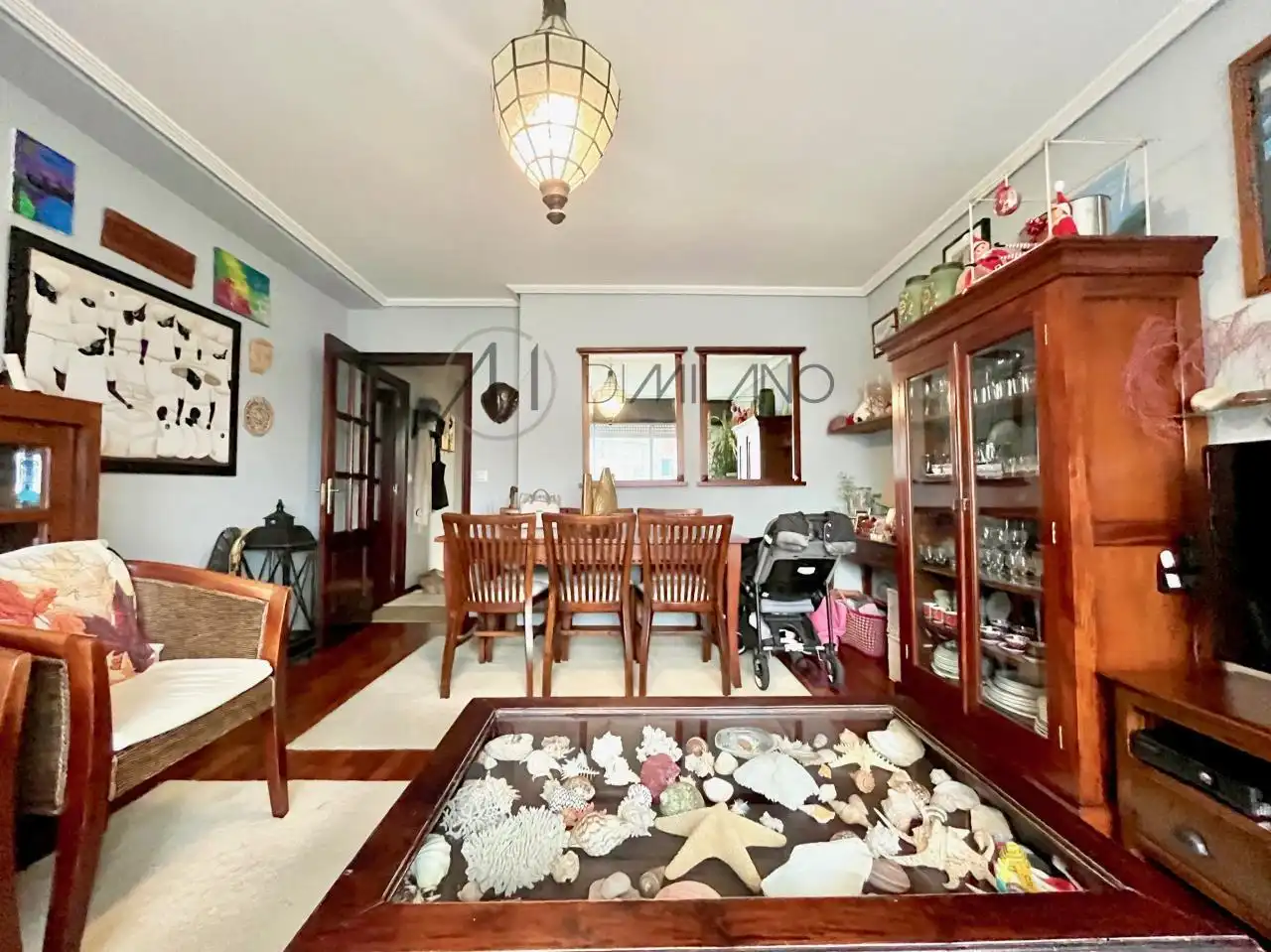 Dining room of Flat for sale in Vigo   with Heating and Parquet flooring