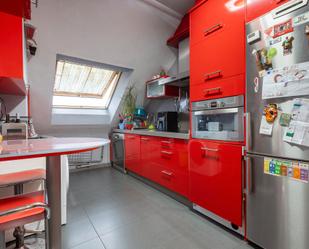 Kitchen of Flat for sale in A Coruña Capital   with Heating, Storage room and Furnished