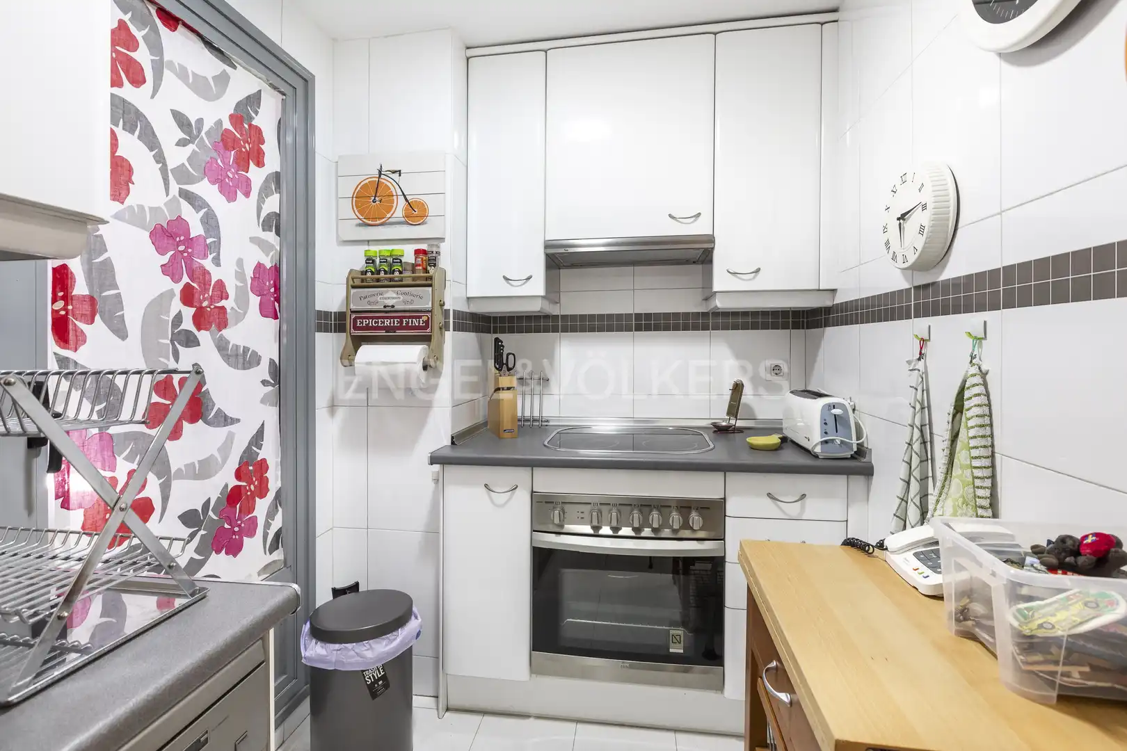 Küche von Wohnung zur Miete in Alcorcón mit Klimaanlage, Heizung und Parkett