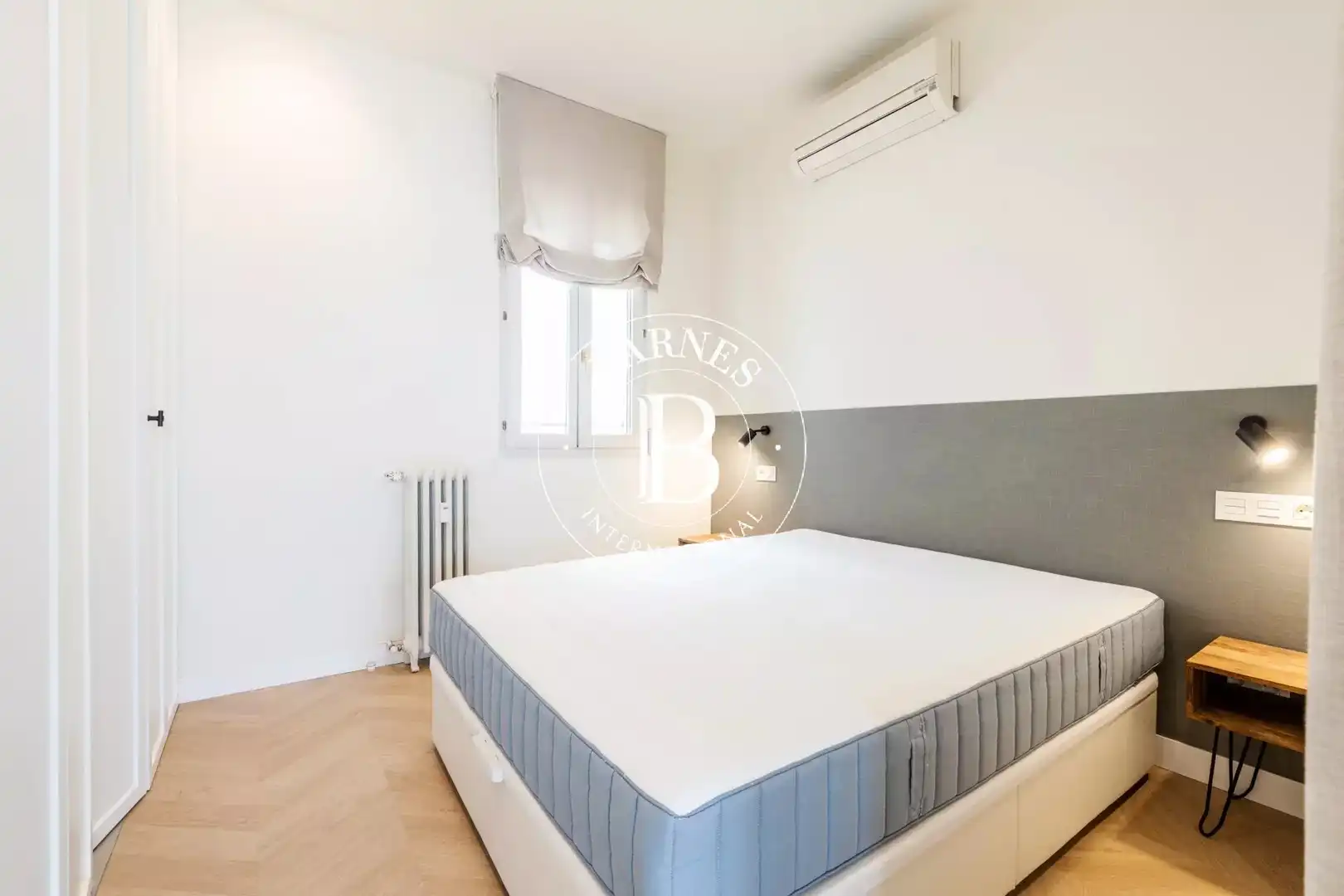 Bedroom of Flat for rent in Madrid  with Air Conditioner, Heating and Furnished