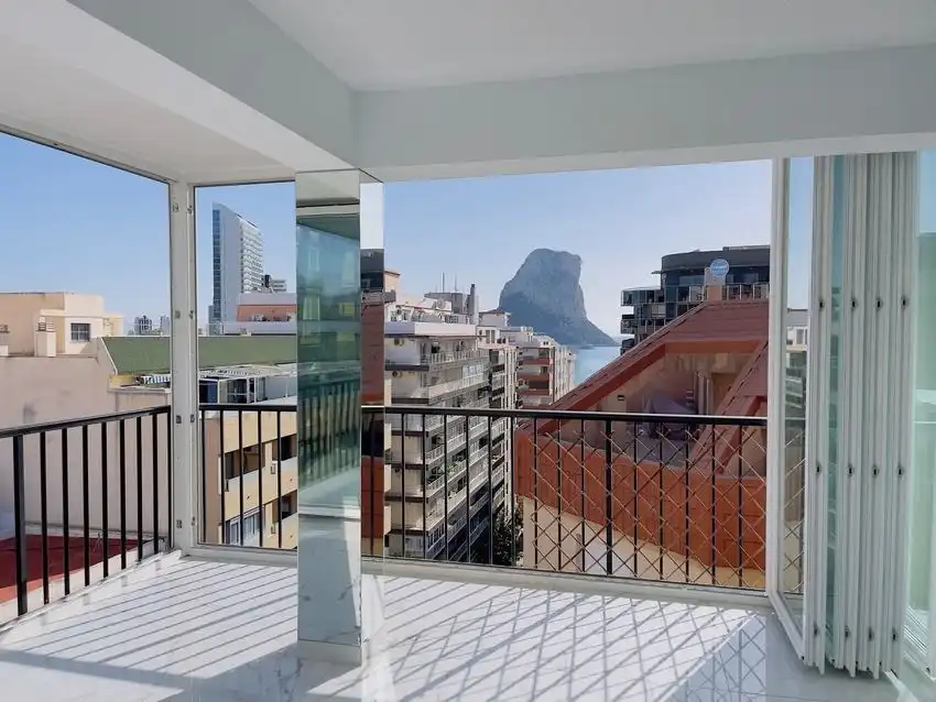 Balcony of Apartments for sale in Calpe / Calp  with Terrace and Furnished