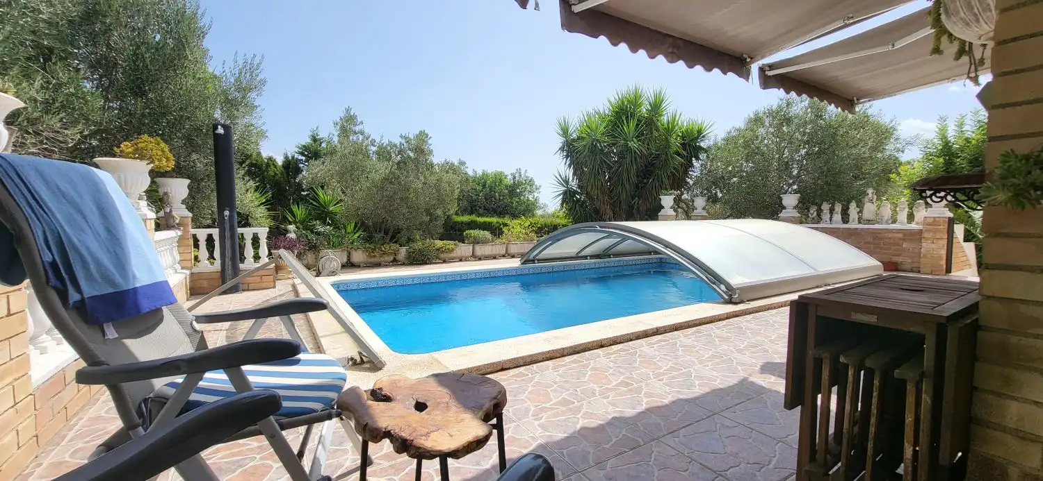 Piscina de Casa o chalet en venta en Roquetes con Aire acondicionado, Calefacción y Jardín privado