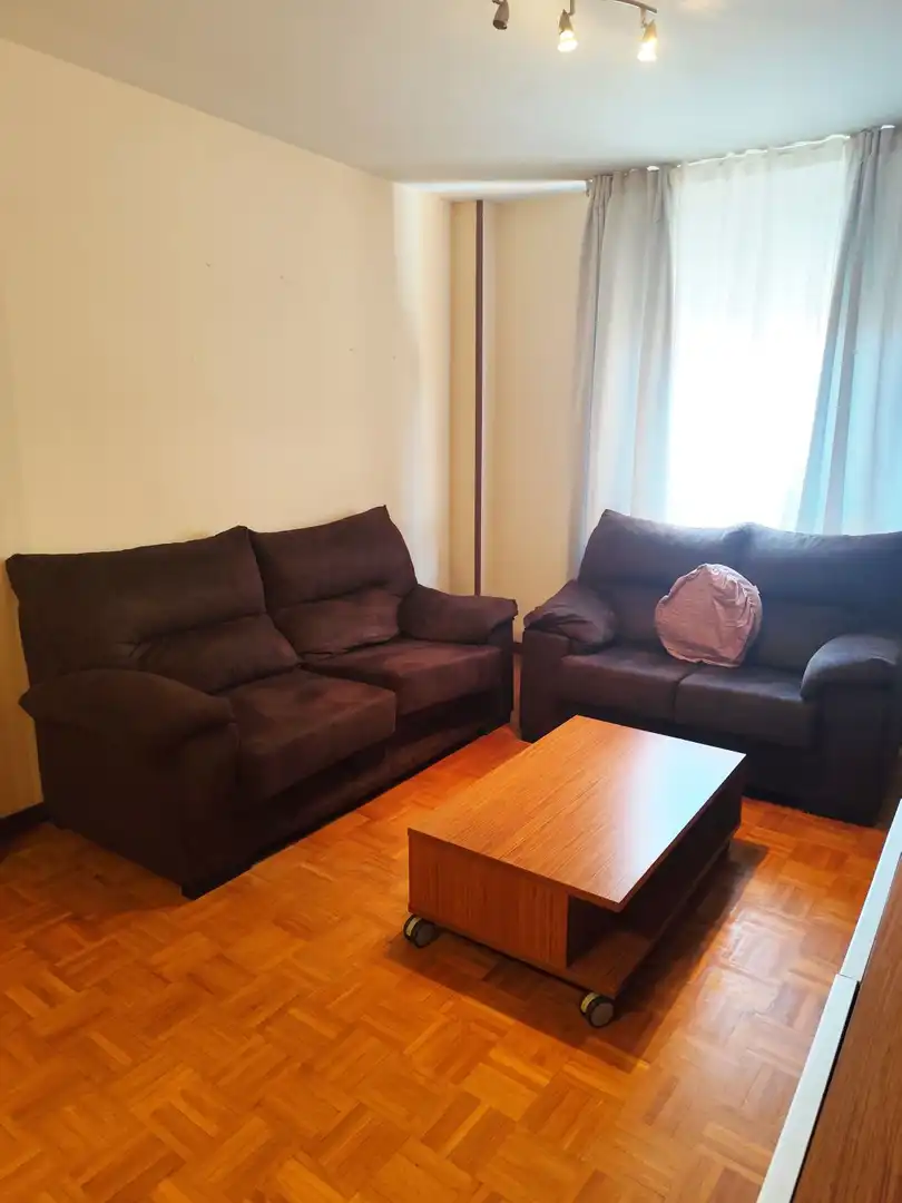 Sala d'estar de Pis en venda en Palencia amb Calefacció i Terrassa