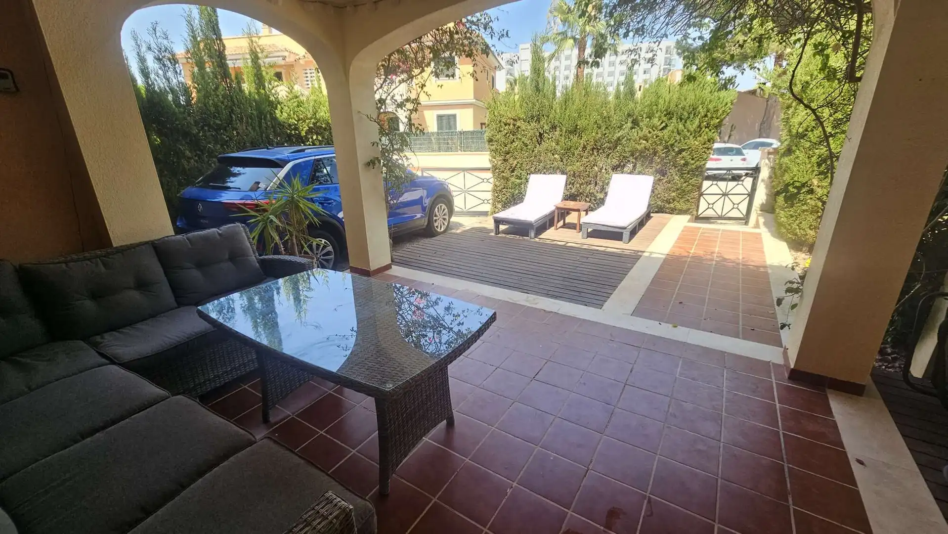 Terrasse von Erdgeschoss zum Verkauf in Manacor mit Klimaanlage, Terrasse und Möbliert