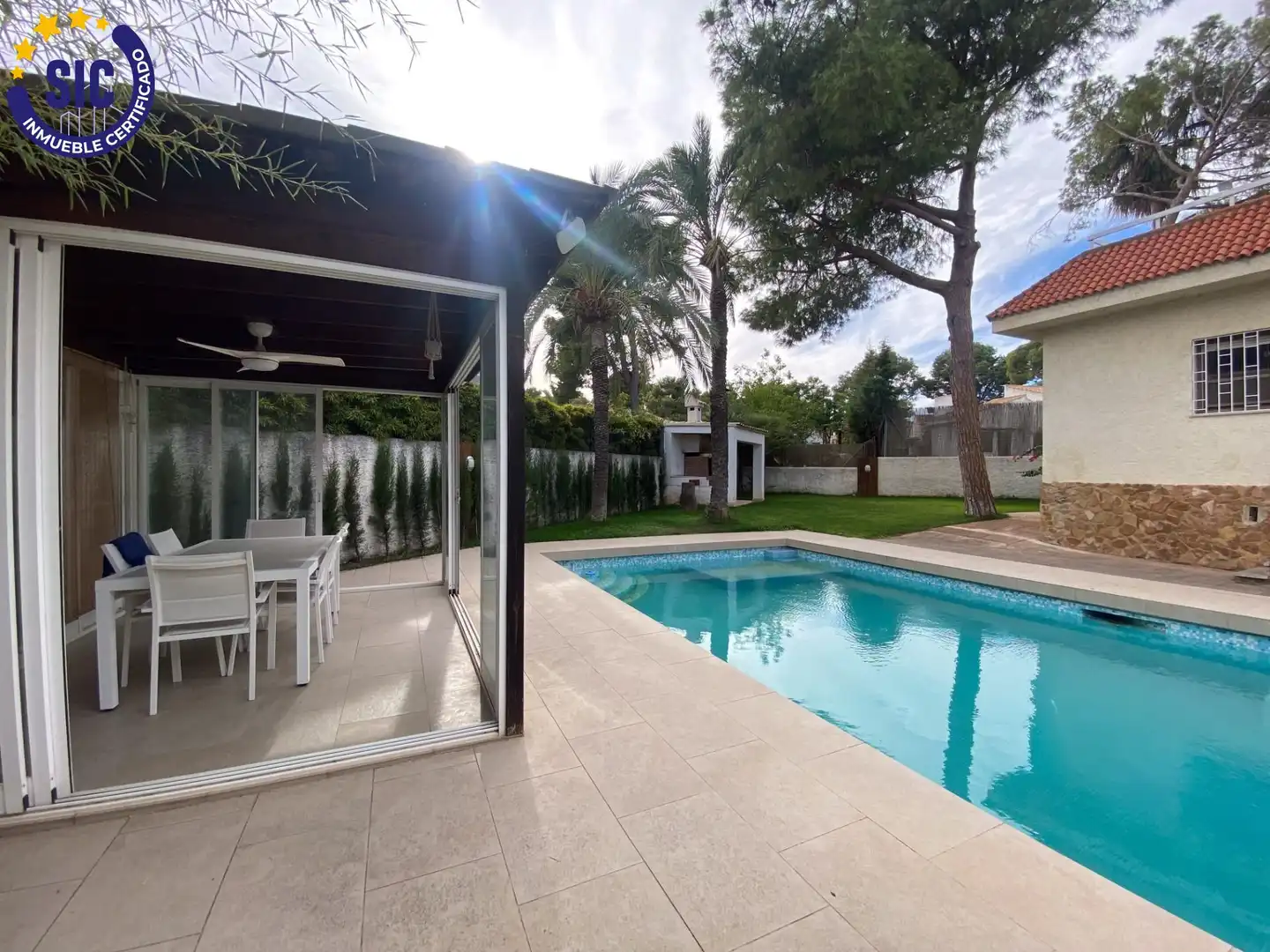 Piscina de Casa o chalet en venta en Torrent con Aire acondicionado, Calefacción y Jardín privado