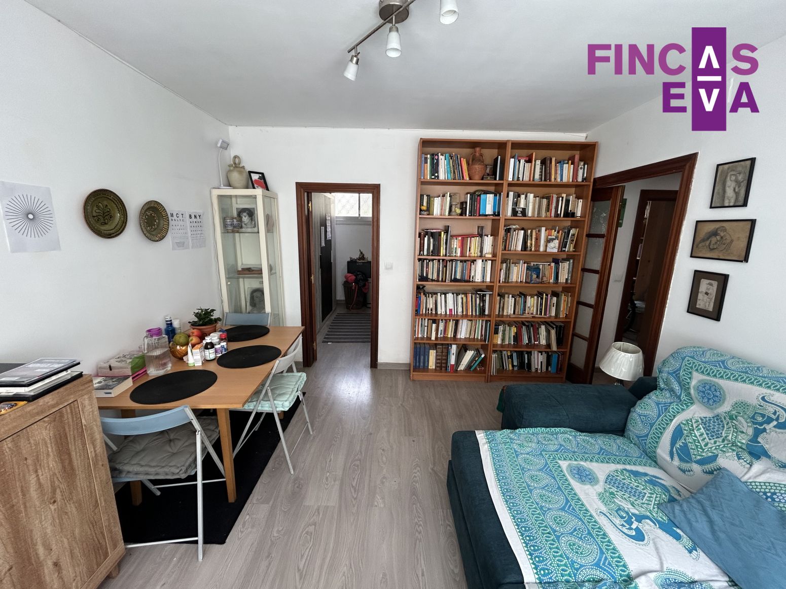 Living room of Flat for sale in  Barcelona Capital  with Heating