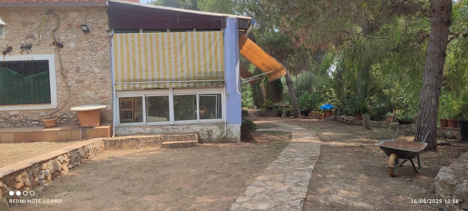 Garden of Country house for sale in Borriol  with Private garden and Swimming Pool
