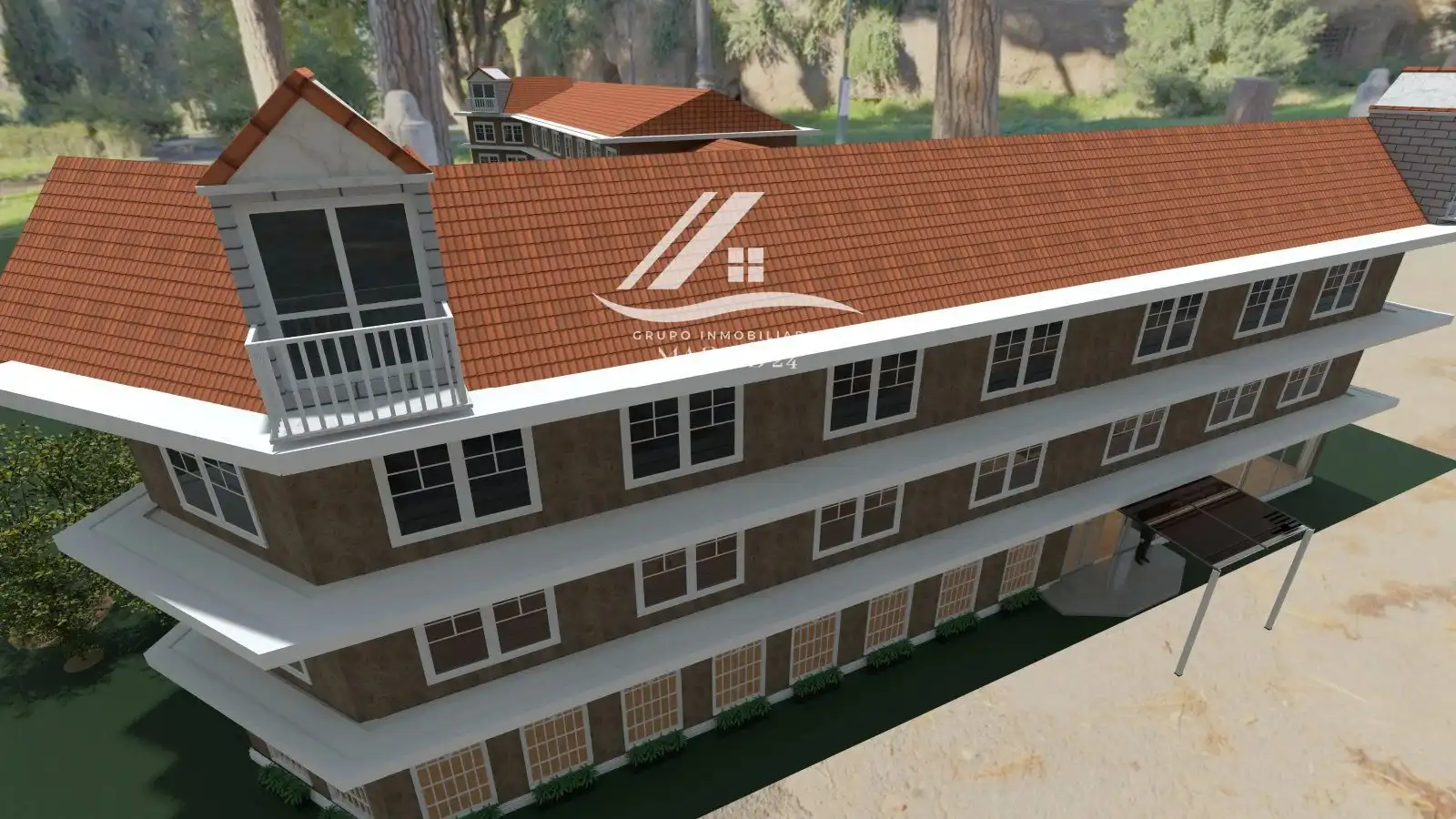 Vista exterior de Residencial en venda en Caleruega