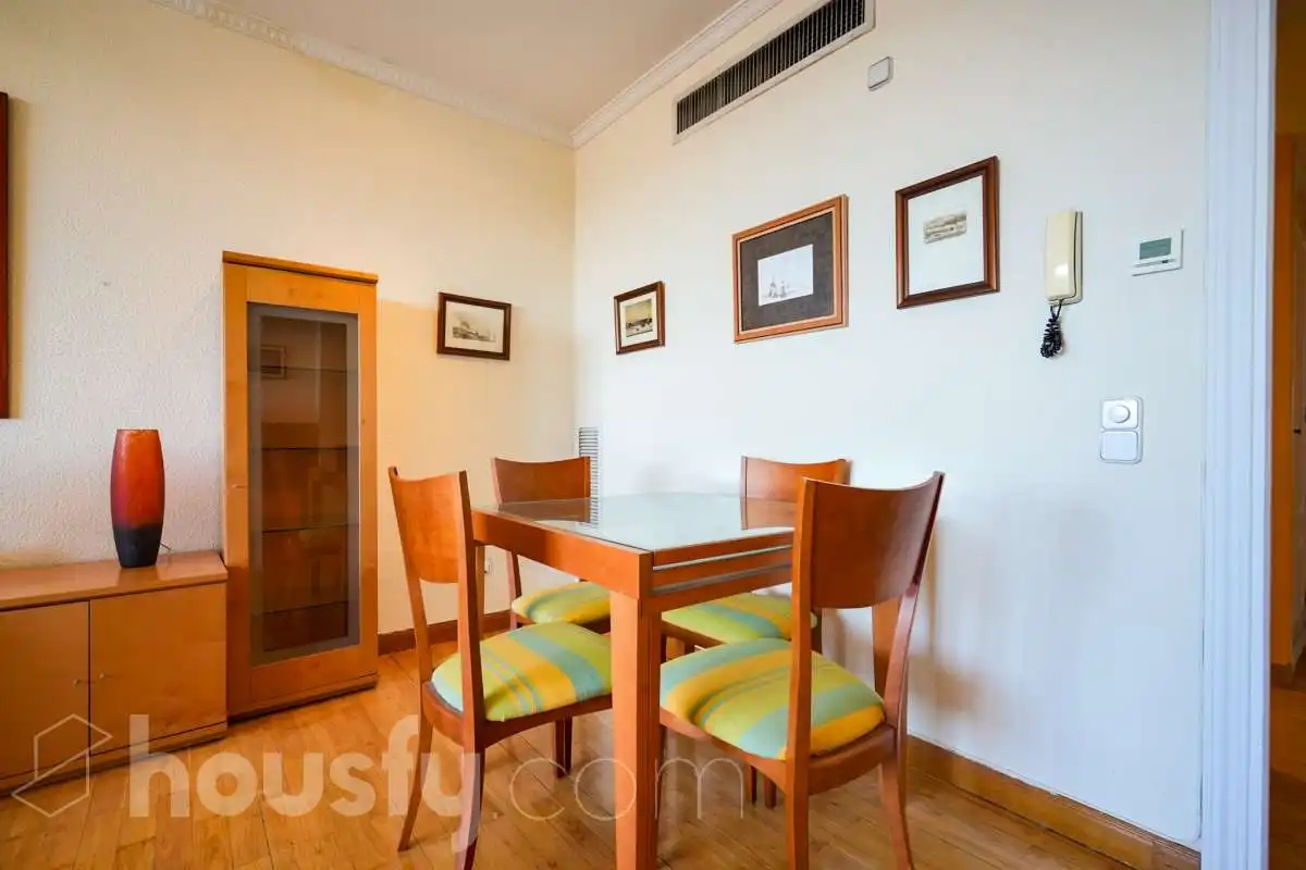 Esszimmer von Wohnung zum Verkauf in Madrid mit Klimaanlage, Heizung und Terrasse