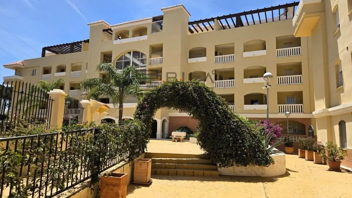 Außenansicht von Wohnung zum Verkauf in Mijas mit Klimaanlage, Terrasse und Abstellraum