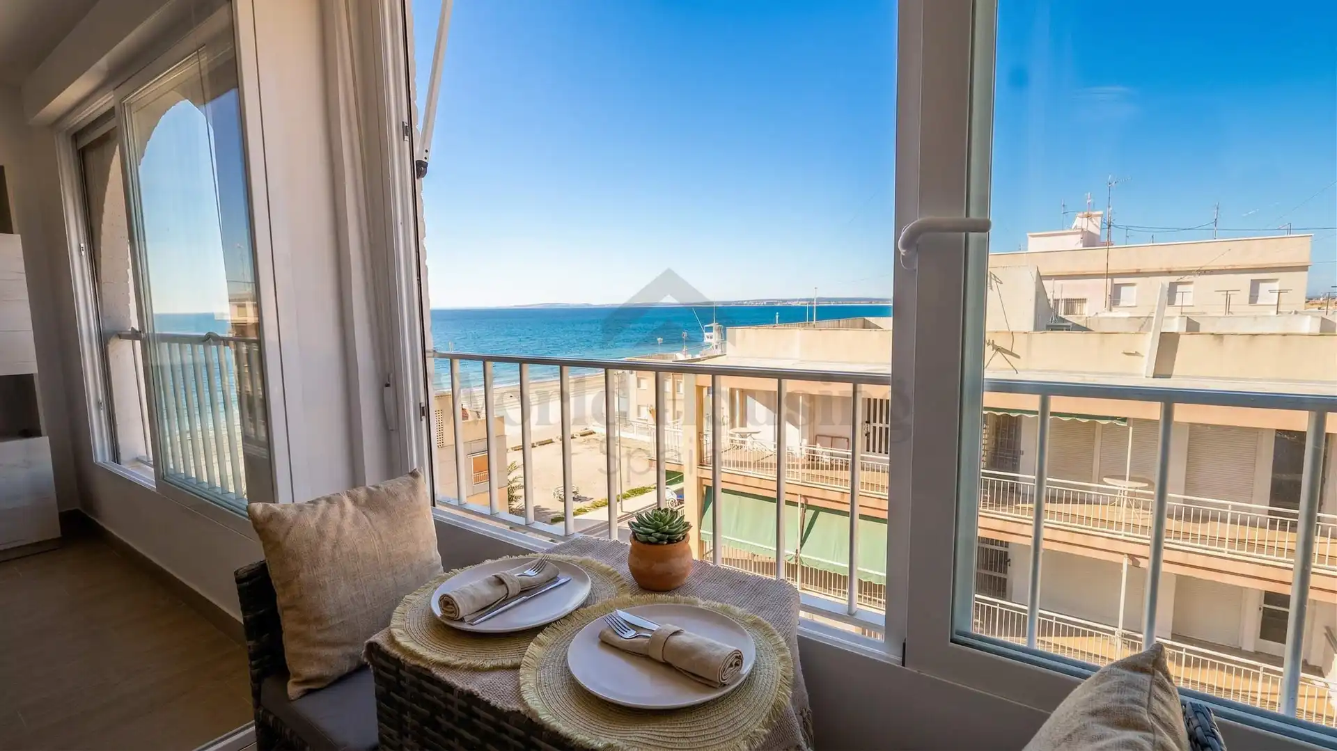 Terrassa de Apartament en venda en Santa Pola amb Aire condicionat, Calefacció i Moblat