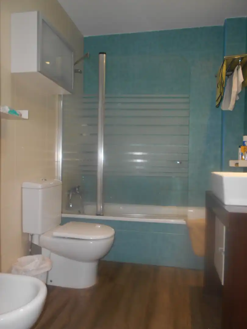 Bathroom of Apartments for sale in Poblete  with Heating, Parquet flooring and Terrace
