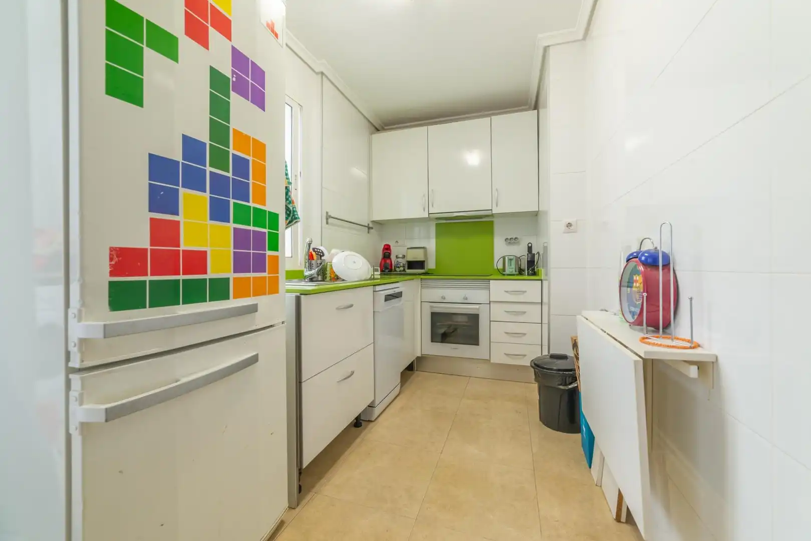 Kitchen of Flat for sale in San Javier  with Air Conditioner, Terrace and Furnished