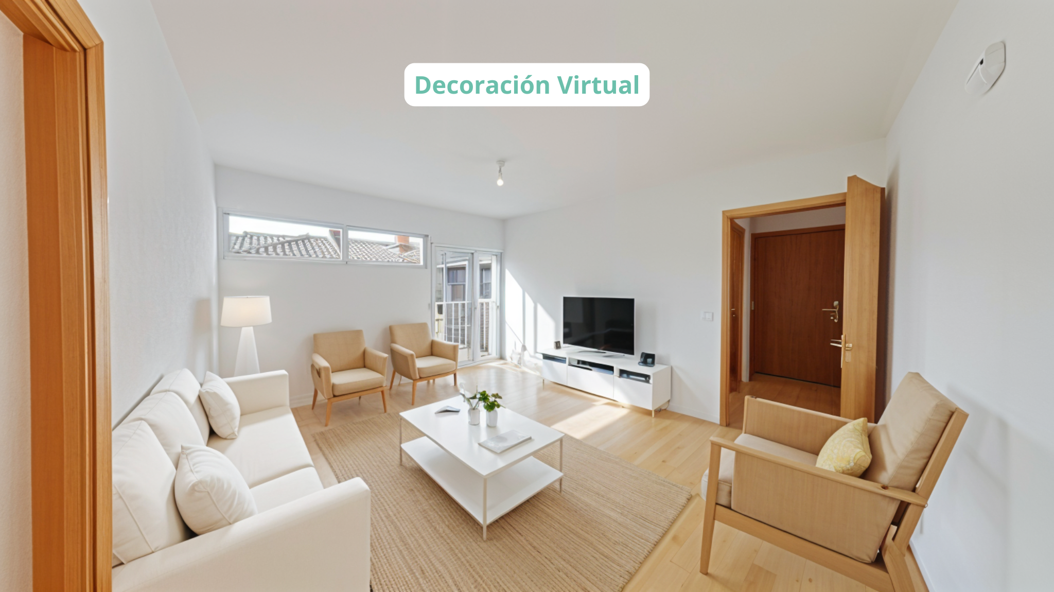Living room of Flat to rent in  Madrid Capital  with Heating, Oven and Balcony
