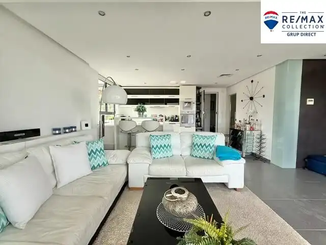 Sala de estar de Ático en venta en Calvià con Aire acondicionado, Terraza y Amueblado