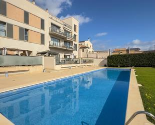 Swimming pool of Flat for sale in Llucmajor  with Air Conditioner, Heating and Private garden