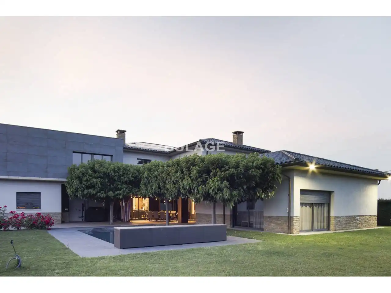 Terraza de Casa o chalet en venta en Gurb con Aire acondicionado, Terraza y Piscina