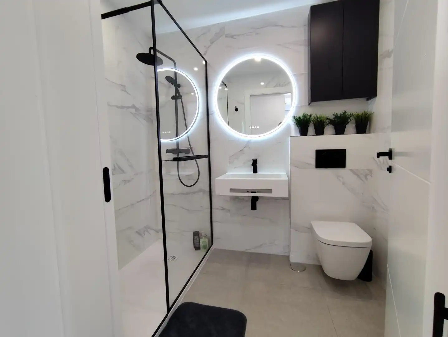Baño de Apartamento de alquiler en Los Pacos