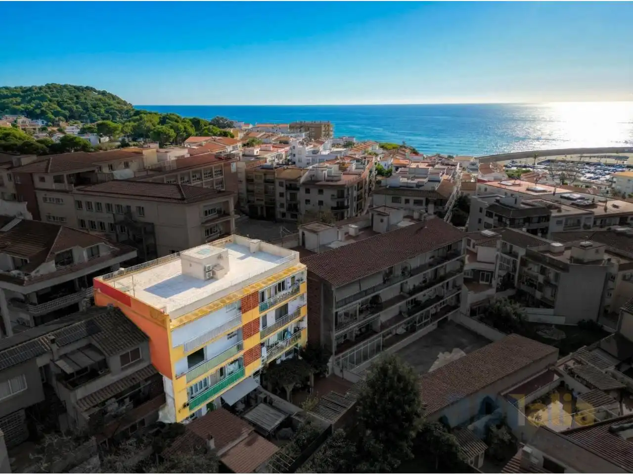 Vista exterior de Piso en venta en Palamós con Aire acondicionado, Parquet y Amueblado