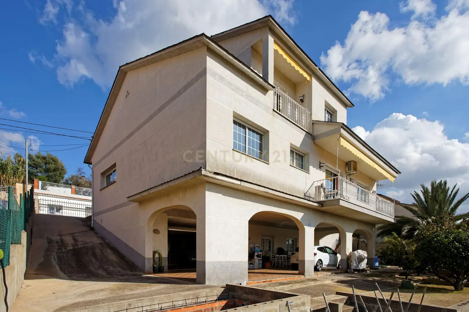 Vista exterior de Casa o chalet en venta en Lliçà d'Amunt con Trastero y Balcón