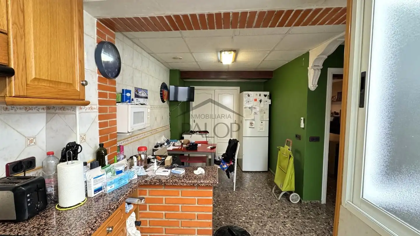 Cuina de Casa o xalet en venda en Carcaixent amb Aire condicionat, Terrassa i Traster