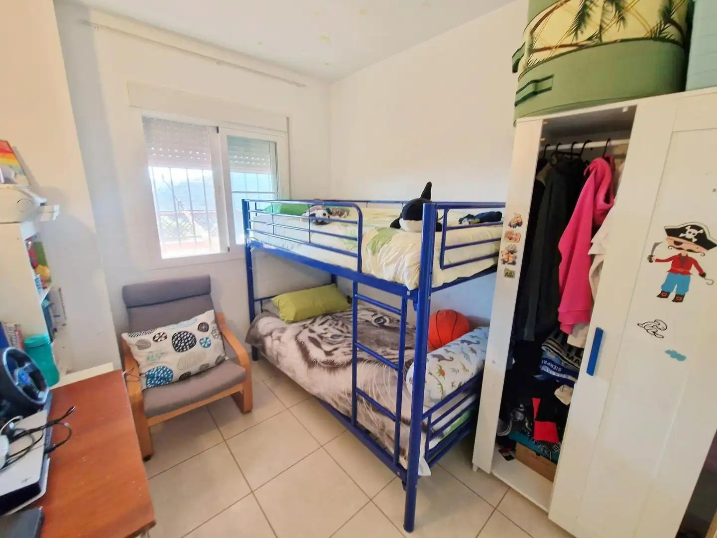 Schlafzimmer von Wohnung zum Verkauf in Rincón de la Victoria mit Klimaanlage, Heizung und Terrasse