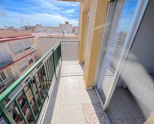 Balcony of Flat for sale in Alicante / Alacant  with Air Conditioner, Terrace and Balcony