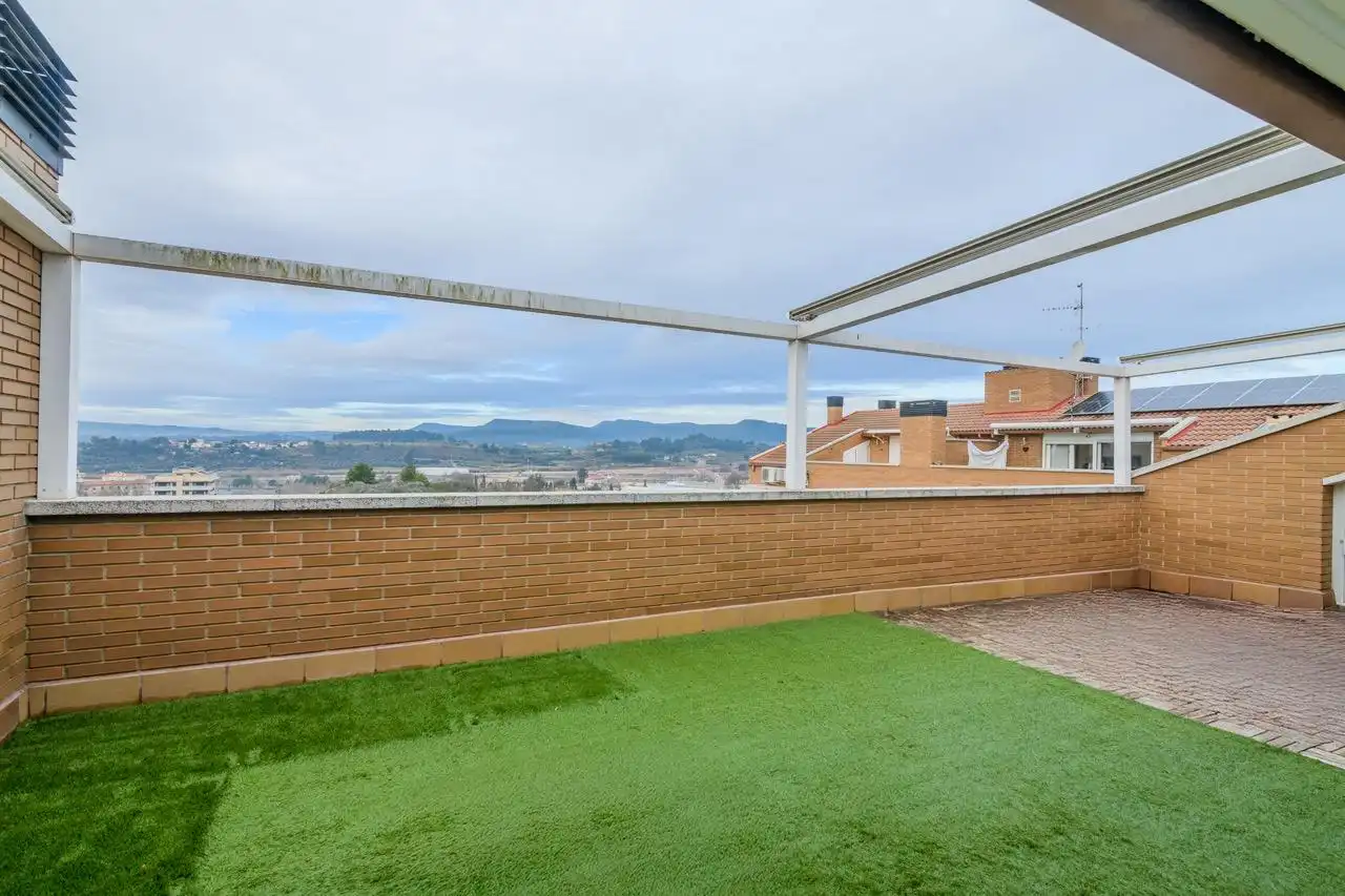 Terraza de Ático en venta en Manresa con Aire acondicionado, Calefacción y Parquet