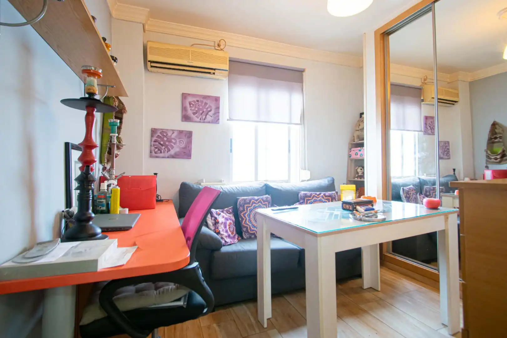 Sala d'estar de Pis en venda en Sevilla amb Aire condicionat, Calefacció i Terrassa