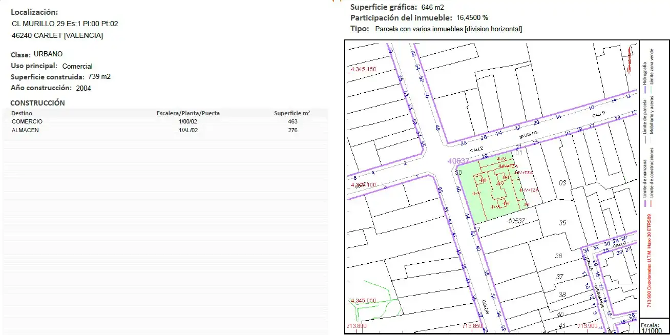 Gewerbefläche zum Verkauf in Carrer de Murillo 29, imagen 6