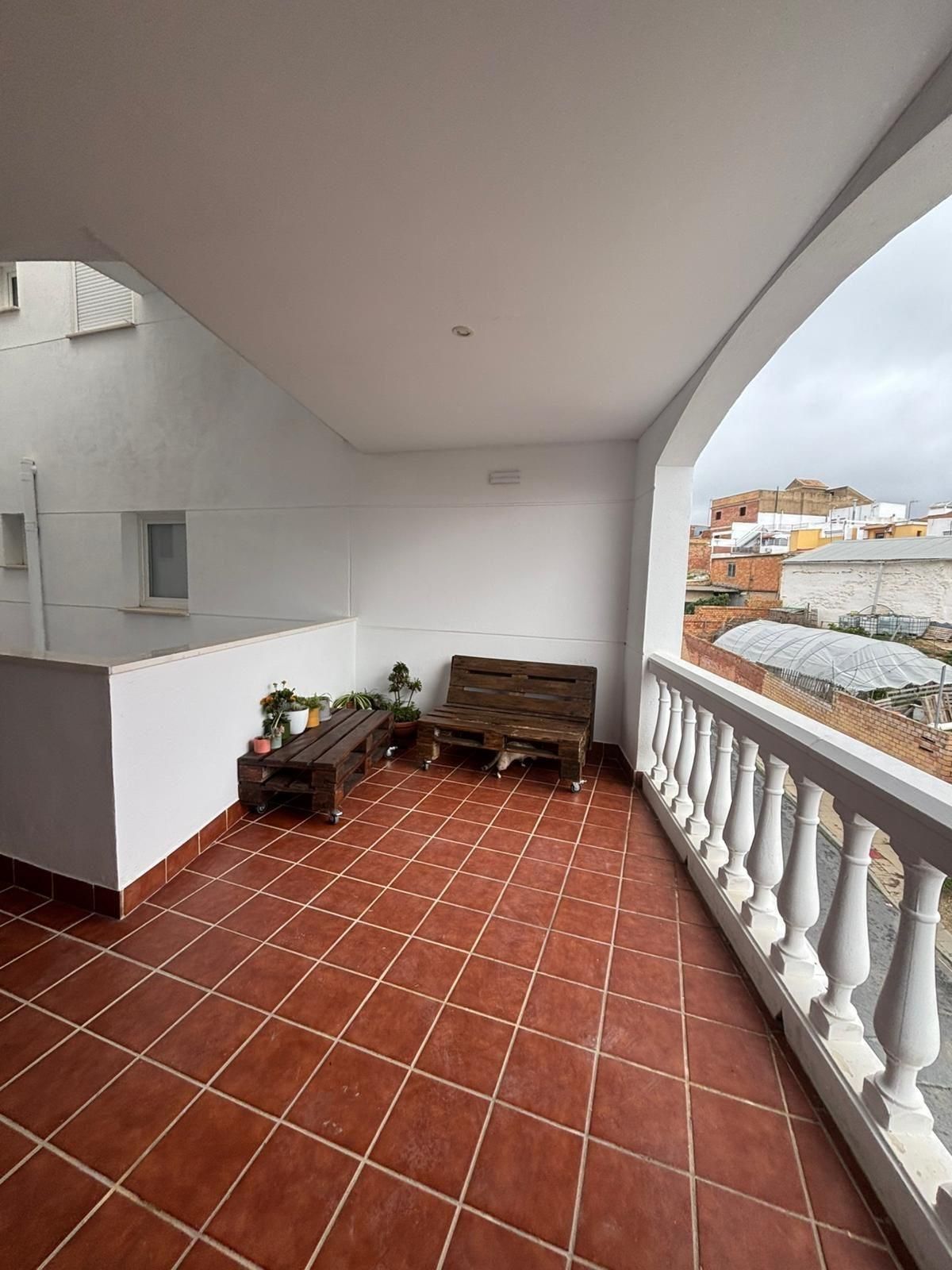 Balcony of Flat for sale in Gibraleón  with Air Conditioner, Heating and Storage room