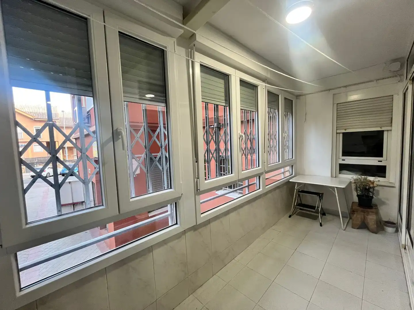 Balcony of Flat for sale in Fuenlabrada  with Heating, Terrace and Storage room