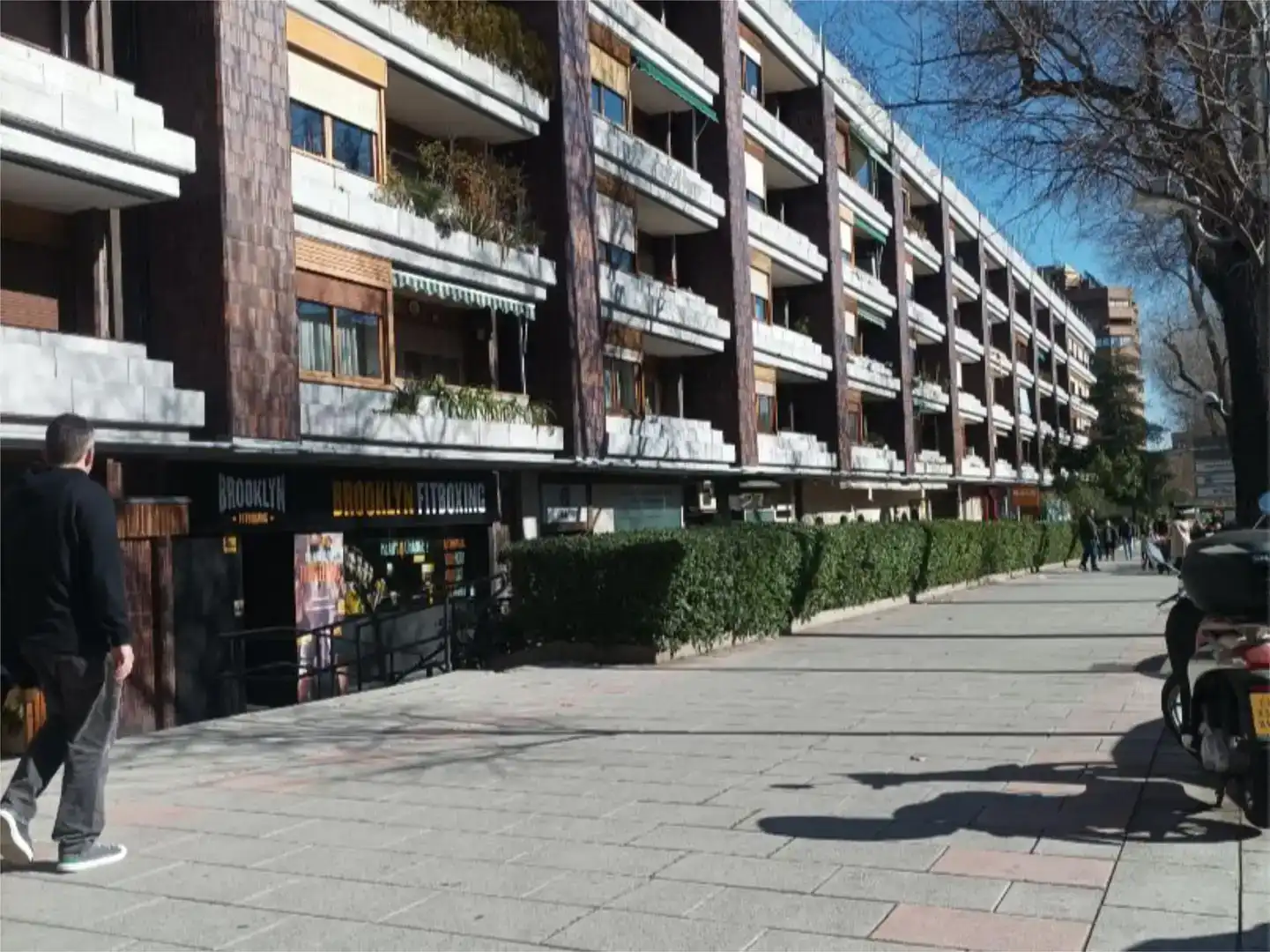 Vista exterior de Pis en venda en  Madrid Capital amb Aire condicionat, Terrassa i Piscina