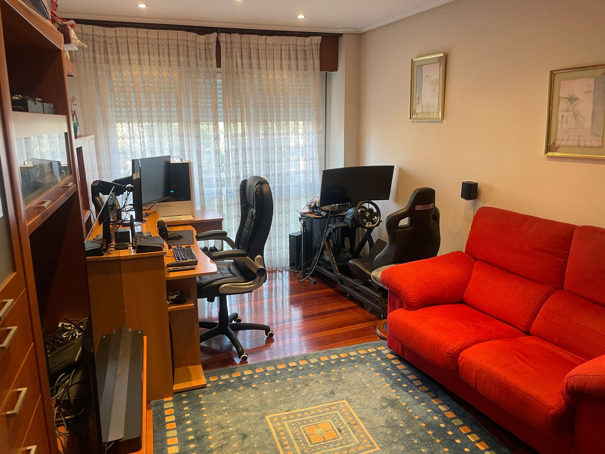 Sala d'estar de Pis en venda en Bilbao  amb Calefacció i Traster