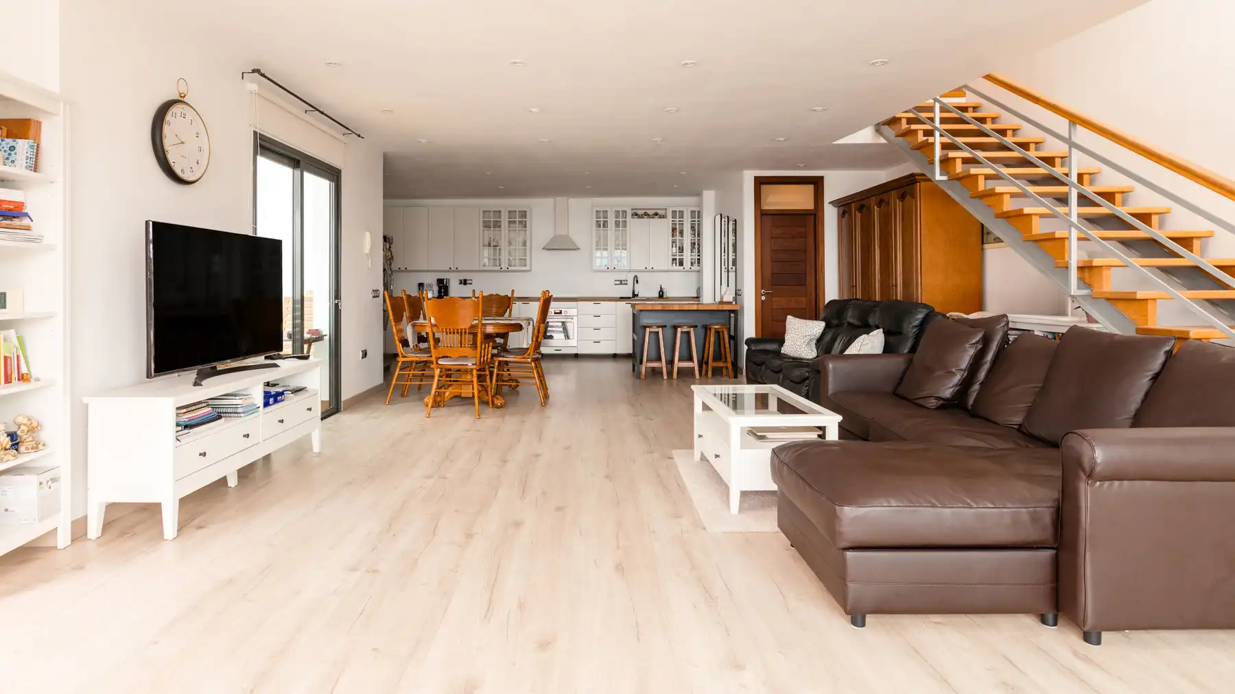 Sala d'estar de Casa adosada en venda en Tacoronte amb Jardí privat, Terrassa i Moblat