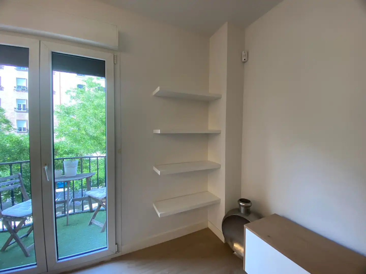 Terrassa de Apartament de lloguer en Madrid amb Aire condicionat, Calefacció i Moblat