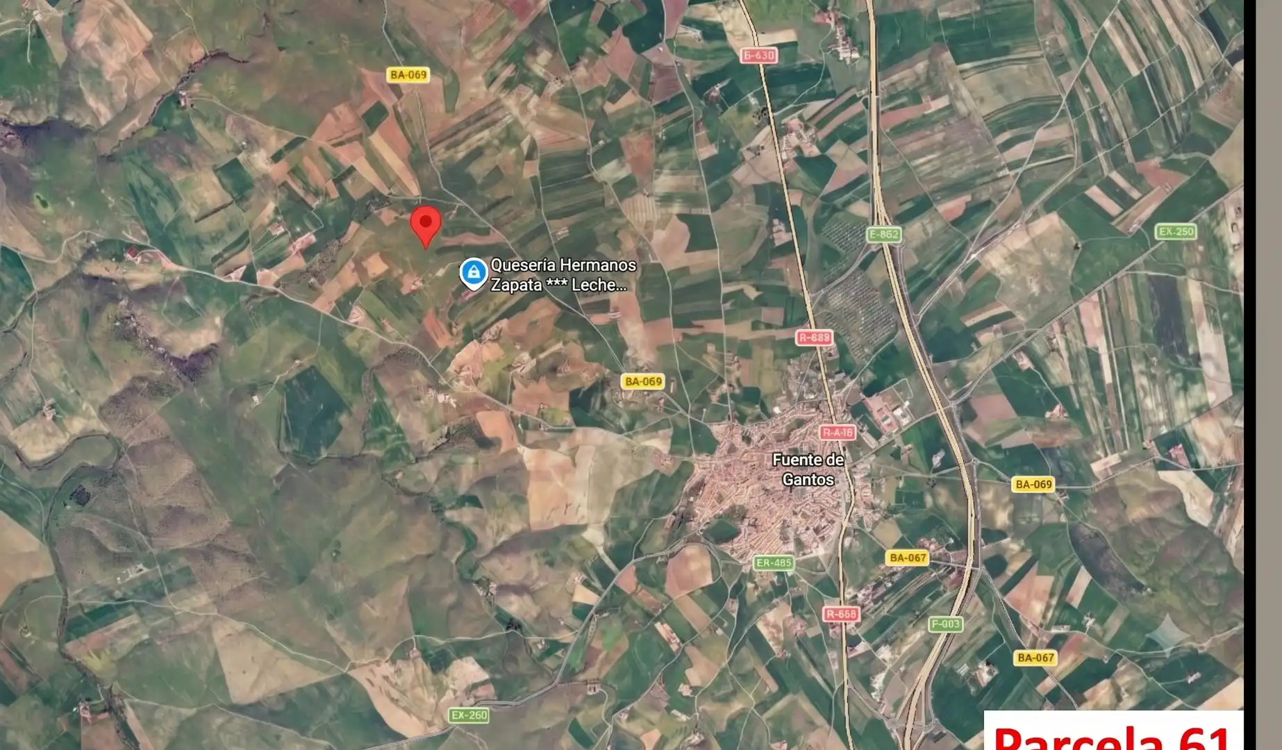 Terreny en venda en Fuente de Cantos
