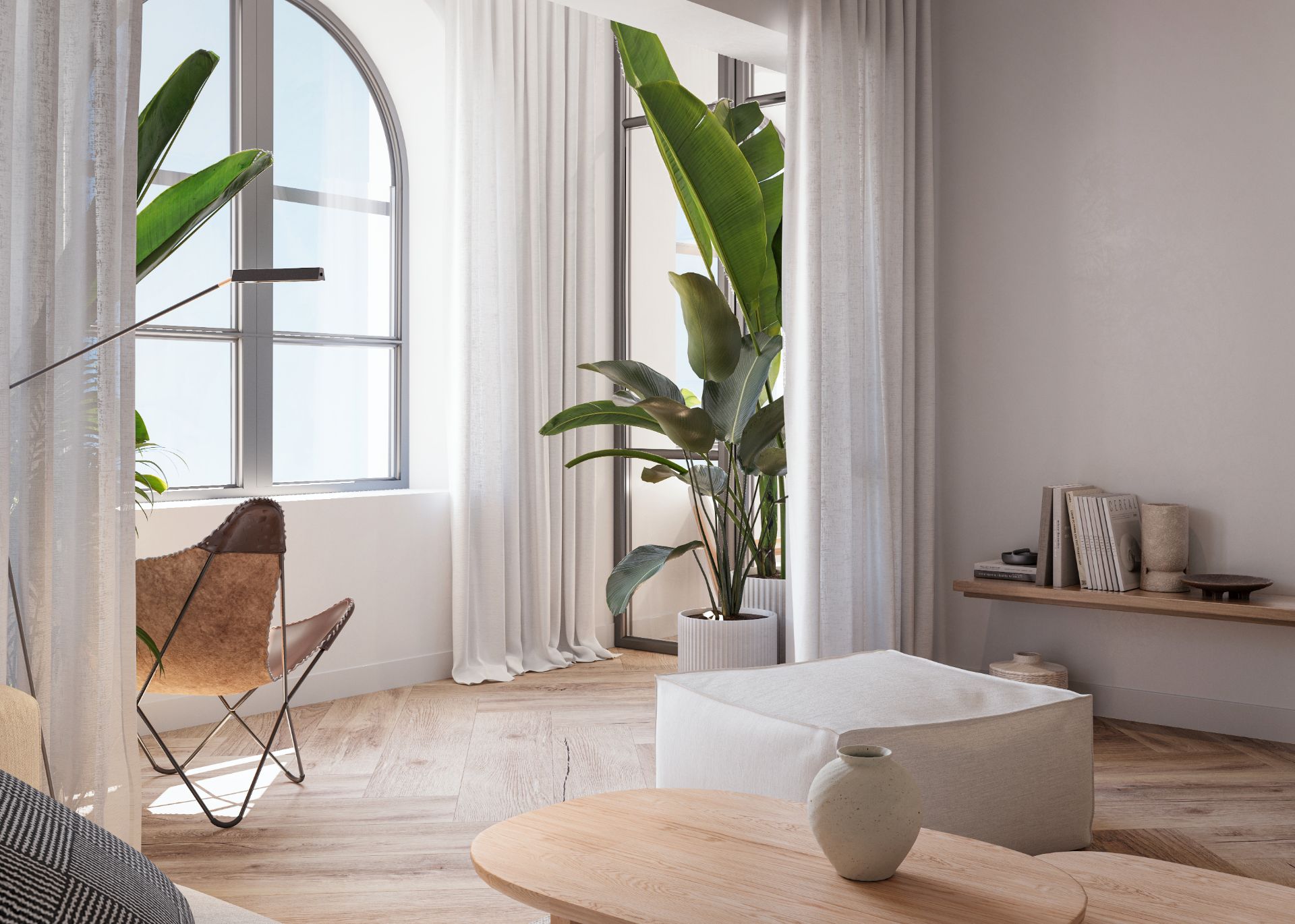 Living room of Flat for sale in Cabrils  with Air Conditioner, Heating and Parquet flooring