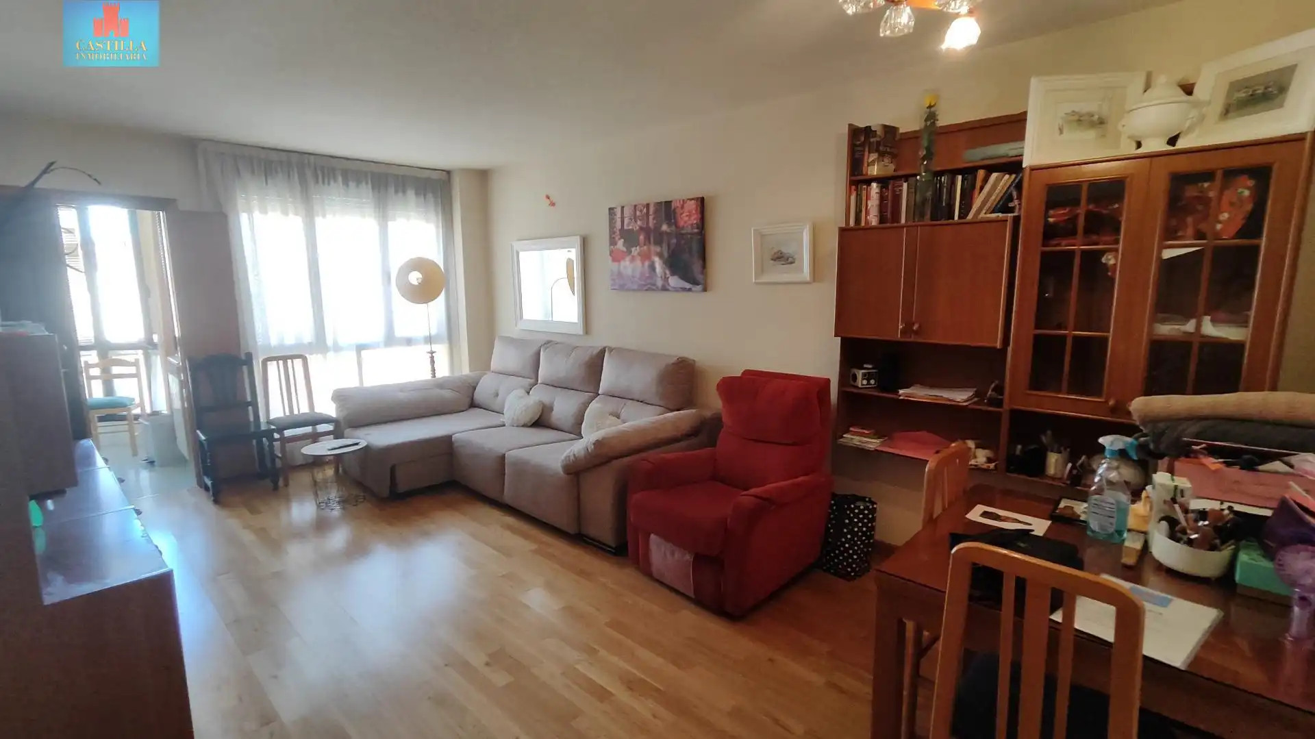 Sala de estar de Piso en venta en Ávila con Calefacción, Jardín privado y Trastero