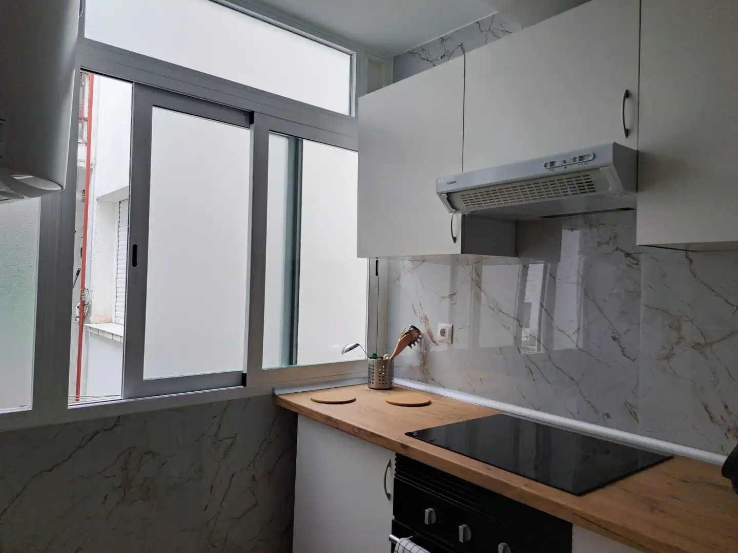 Kitchen of Flat for share in Getafe  with Heating, Furnished and Oven