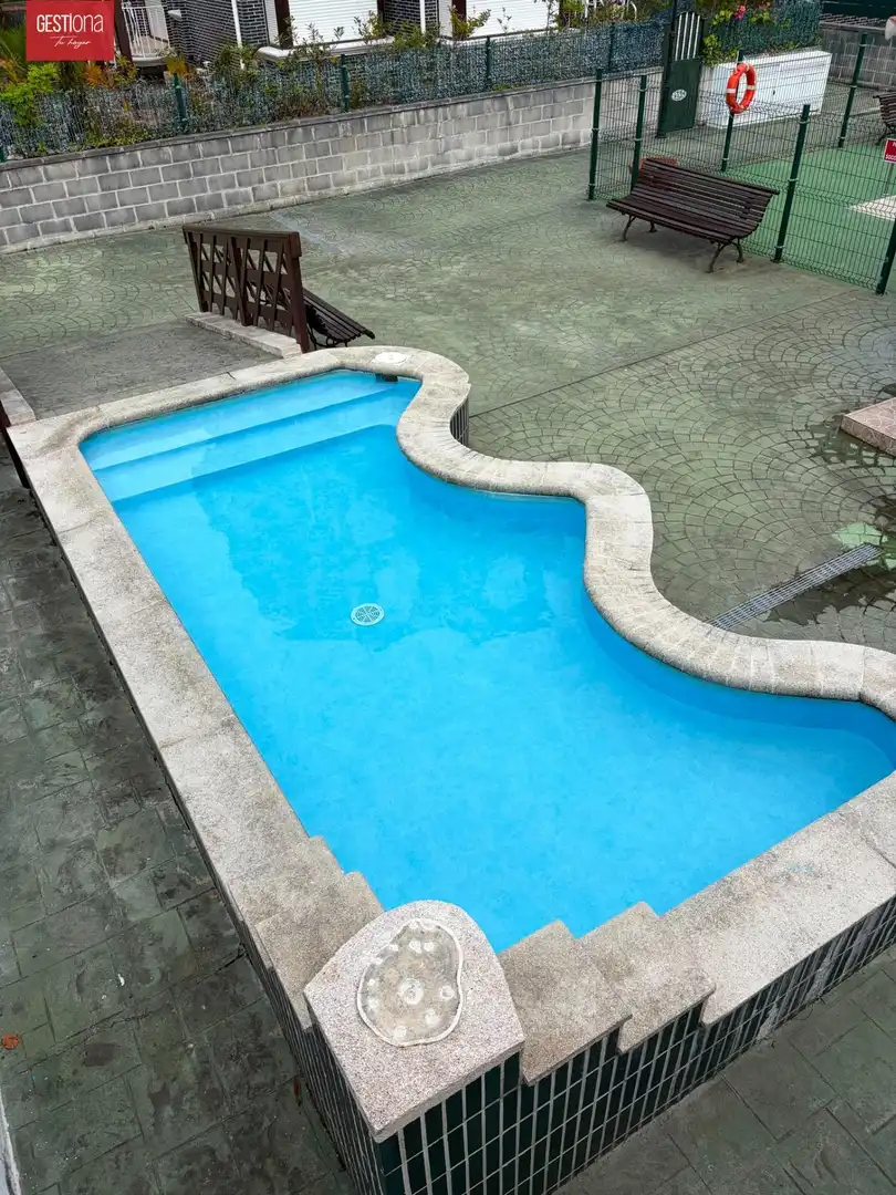 Swimming pool of Flat for sale in Noja  with Heating, Storage room and Balcony